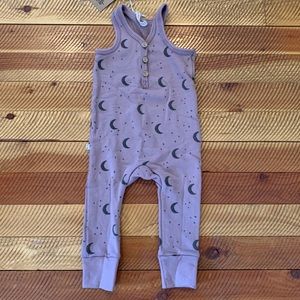 Childhoods Tank Romper Lunar on Mauve Purple